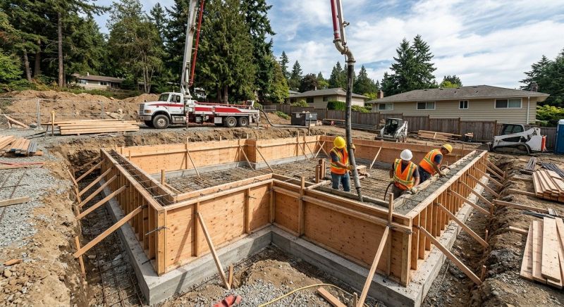 Cement Foundation Installation in Fort Worth, TX