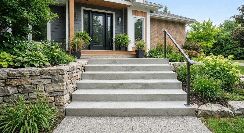 Concrete Stairway Installation in Salt Lake City, UT